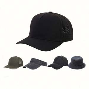 Gorras OEM/ODM al por mayor con logo personalizado, unisex, snapback, fitted, de béisbol, trucker, 100% algodón, tela común - Product Image 2