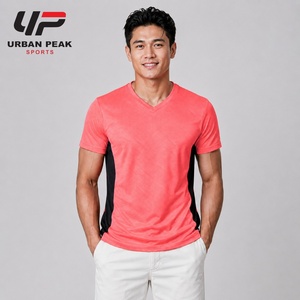 Camiseta de Hombre de Primera Calidad con Cuello en V, Cuello Reforzado, Costuras Duraderas y Tela Suave para Comodidad Diaria - Product Image 1
