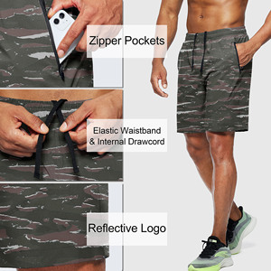 New Arrived High Quality Polyester Cotton Dry Running <b>Joggers</b> Men Gym <b>Shorts</b> with Pockets Solid Color Gym Sweat <b>Shorts</b> for Men - Product Image 5