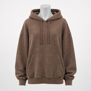 เสื้อฮู้ดดี้โอเวอร์ไซส์สำหรับผู้หญิง ทรงหลวมใส่สบาย เหมาะสำหรับการสวมใส่แบบเลเยอร์ในวันสบายๆ และสตรีทแวร์สไตล์โมเดิร์น - Product Image 5