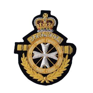 Insignia de proveedor bordada a mano con hilo de oro, emblema para blazer, escudo de banda de marcha, insignias personalizadas baratas hechas a medida - Product Image 6