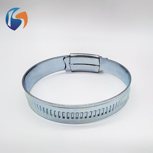 Collier de serrage galvanisé à tête <span class=keywords><strong>rivet</strong></span>ée de type britannique pour tuyaux industriels - Product Image 6