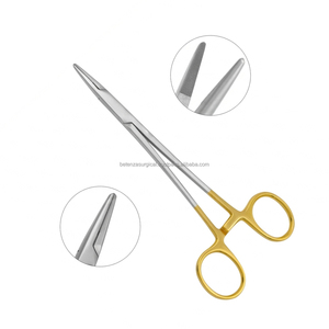 Portaagujas Webster TC de 6 pulgadas (15 cm) para sutura 4-0-6-0, delicado, de acero inoxidable, al por mayor - Product Image 1