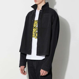 Chaqueta Vaquera de Moda para Hombre, Precio de Fábrica, Alta Calidad, Cuello Alto, Secado Rápido, Transpirable, Estilo Urbano - Product Image 4