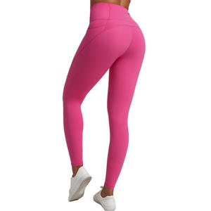 Leggings de yoga para mujer, transpirables, personalizables, de cintura alta. - Product Image 5