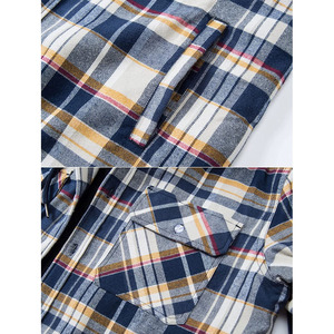 Unisex Hooded Gradient Color <b>Flannel</b> Shirt <b>Jacket</b> Quilted Lined Sherpa Shacket Winter Coat Rhinestone Digital Eco-Friendly - Product Image 5