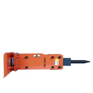 Martello Demolitore Idraulico Universale TMG HB90S-Core per Skid Steer da 45-100 CV, con Scalpello a Punta da 3 Pollici e Energia d'Impatto 1030 J - Product Image 4