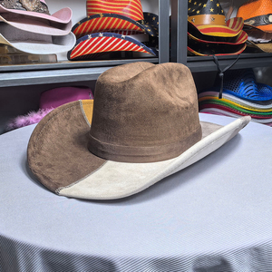 Cowboy <b>Hat</b> Premium Ranch Headwear OEM Manufacturer High Crown <b>Western</b> Cowboy <b>Hat</b> <b>Western</b> Cowboy <b>Hat</b> Luxury <b>Hat</b> - Product Image 6