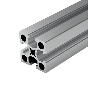 Perfil de Aluminio Extruido Cuadrado con Ranura en T 3030 M6 para Equipos de Automatización y Mesas de Trabajo |   Corte Personalizado Disponible |   Decoraciones - Product Image 1