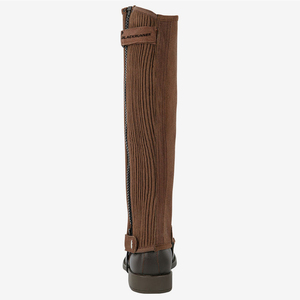 Latest Design Leather <b>Half</b> <b>Chaps</b> & Synthetic Equestrian Stirrups Whips & Spurs Premium Horse Riding Set & Accessories - Product Image 2