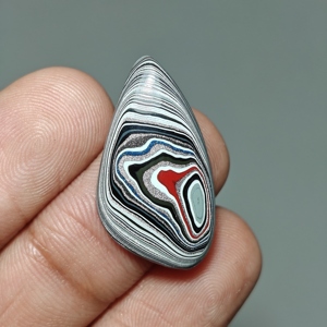 Cabujón de Fordita |   Pintura para Autos Detroit, Forma Libre para |   28x15x4 mm. |   6 Unidades |   E773 - Product Image 2