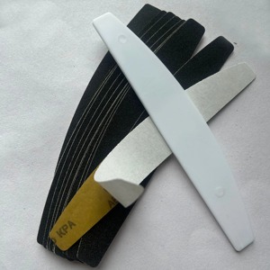 50 Limas de Uñas Desechables de Doble Cara, 100 Granos, Acero Inoxidable, Forma Recta de 9cm, para Manicura - Product Image 4