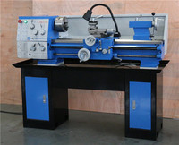 Tour à métaux miniature portable horizontal LZ CJM360 CNC, 220V, machine de traitement des métaux, service léger, 60-1600 tr/min, 4 stations d'outils, CE