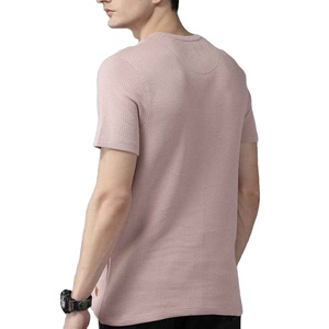 Premium Quality New Custom Trendy Wear 2026 Hot Selling Article <b>Waffle</b> T <b>Shirt</b> Pakistan Manufacturer - Product Image 2
