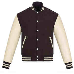 Chaquetas Varsity Letterman de Moda Urbana para Hombre, Diseño Personalizado, Chaqueta de Béisbol Transpirable para Hombre - Product Image 1