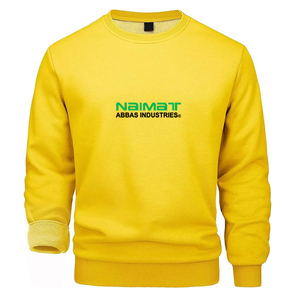 Sudadera cómoda de cuello redondo para hombre, de mezcla de algodón grueso, con cremallera, forro polar suave, jersey de invierno, ropa exterior cálida para gimnasio, diseño digital - Product Image 5