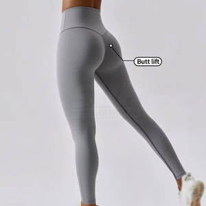 Leggings de yoga respirants à séchage rapide de qualité supérieure 2026 pour femmes, taille élastique, couleurs personnalisables, fabriqués au Pakistan - Product Image 2