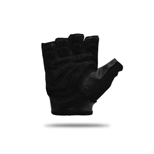 ASKAR WEAR IND Unisex <b>Half</b>-Finger Fitness Gloves Black Pink Leather Breathable Non-<b>Slip</b> Weight Lifting Gym Training - Product Image 3