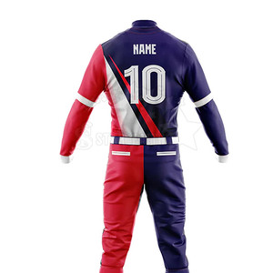 Uniforme de Béisbol para Adultos, Talla Personalizada, Logotipo Personalizado, Ropa de Equipo, Poliéster Transpirable - Product Image 5