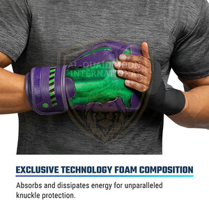 Good Quality Sublimated Boxing <b>Gloves</b> Custom Logo Boxing <b>Gloves</b> Heavy Duty Leather Boxing <b>Gloves</b> - Product Image 5