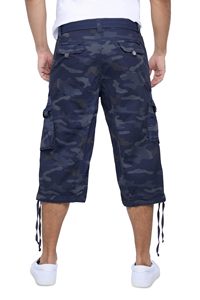 Shorts de sport décontractés pour hommes, style hip-hop, pour la course à pied et la plage, 100% polyester, couleur unie - Product Image 2