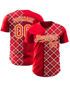 2025 Hot Selling Mens T-<b>shirt</b> Custom Sublimated Printing Sports Baseball Jersey Breathable Fabric Front Logo Plus Size - Product Image 6