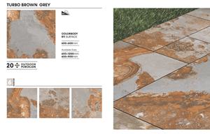 2cm Porcelain Floor Tiles Full Body for Outside Floor Tiles Porcelain Color Body R11 Surface Out <b>Door</b> Porcelain 20mm - Product Image 4