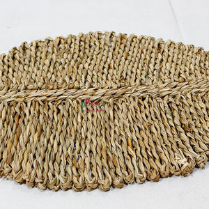 Artex Dong Thap - Mantel Ecológico Moderno de Mimbre, Resistente al Calor, con Forma de Hoja, Decoración para Mesa de Comedor - Product Image 2