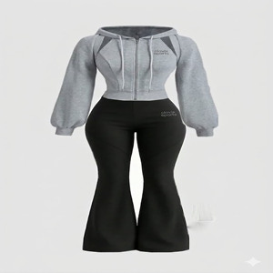 Ensemble de survêtement pour femmes Clovix Sports de haute qualité, confortable, style décontracté, fabrication en gros - Product Image 1
