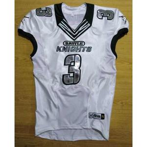 Nouveauté 2024 2025, uniforme de football américain sur mesure, respirant, en spandex/coton, taille plus, manches courtes, haute qualité - Product Image 1