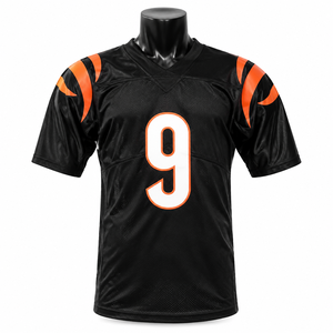 Maillot de football américain personnalisé en mesh pour homme – Tenue d'équipe respirante pour le football américain – Maillot d'entraînement et de match - Product Image 2