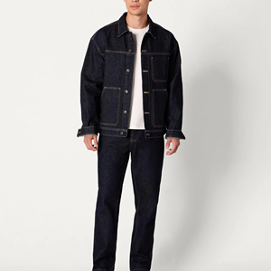 100% Cotton Made Breathable Material <b>Men</b> <b>Denim</b> <b>Jackets</b> / New Style Jeans <b>Jackets</b> With Custom Logo & Design Printed - Product Image 4