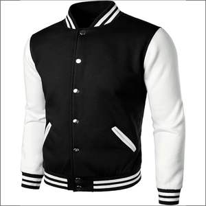Chaqueta Varsity Personalizable para Hombre OEM, Nuevo Diseño de Moda con Estilo Holgado, Bordado, Impresión Puff y Técnicas de Chenille - Product Image 2