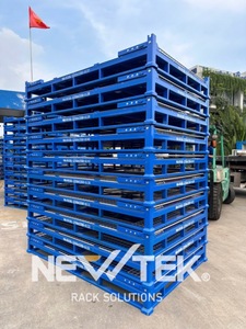 Palette de couleurs personnalisée Vietnam OEM, rayonnage simple face pour entrepôt, 4 voies, 1000 kg, taille sur mesure - Product Image 6