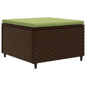 Conjunto de Muebles de Jardín de 7 Piezas con Patas Ajustables, en Ratán Sintético Marrón - Product Image 5