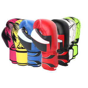 Custom Printed Boxing <b>Gloves</b> OEM ODM Supplier Training Sparring <b>Gloves</b> for Boxing and MMA Sports - Product Image 1