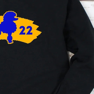 เสื้อสเวตเชิ้ตคอกลม Sigma Spray Paint สีดำ พิมพ์ลายกราฟิกตามสั่ง เสื้อพูลโอเวอร์ลำลอง แขนยาว ผ้าฟลีซ สตรีทแวร์ - Product Image 2