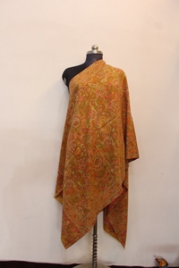 Women's <b>Wool</b> Shawl Scarf Long Floral Paisley Pattern Winter Outdoor Traditional <b>Wrap</b> - Product Image 2