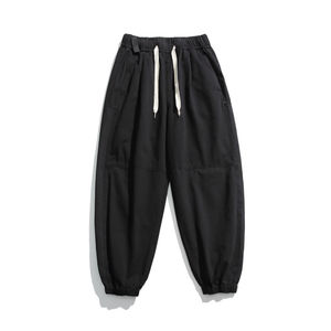 Custom Men's Casual Printed Lightweight Loose Fit Corduroy Jogger Sweatpants with <b>Elastic</b> <b>Waist</b> and Logo - Product Image 3