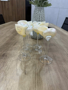 Copa de Vino Hecha a Mano con Conchas Marinas, Vajilla de Conchas Naturales del Océano para Bodas, Eventos, Restaurantes y Resorts - Product Image 2