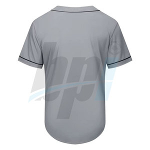Maillot de baseball uni en gros pour l'entraînement – Vêtements de sport unisexes en gros - Product Image 2