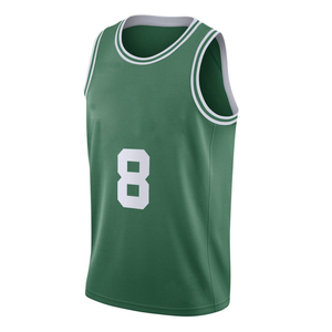 Brand New Unisex Custom Designed Basketball Jersey Silk Screen Printed Striped 100% Polyester Quick Dry Breathable Front/Back - Product Image 1