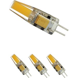 Set di 4 Lampadine LED G4 Aggiornate, 2W, Base Bi-Pin JC, Impermeabili per Esterni, Luce Paesaggistica 12V a Basso Voltaggio, Sostituzione per Lampadine Esistenti - Product Image 1