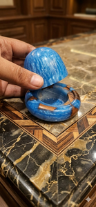Pequeño quemador de incienso de resina, mini quemador de bakhoor, soporte cuadrado para incienso, regalo decorativo de estilo medioriental, quemador de perlas clásico, premium - Product Image 4