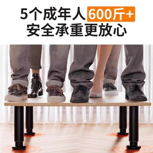 <b>Adjustable</b> Furniture Legs <b>Bed</b> Support Metal Column Stable Heavy Duty 2 Layer Load Bearing - Product Image 5