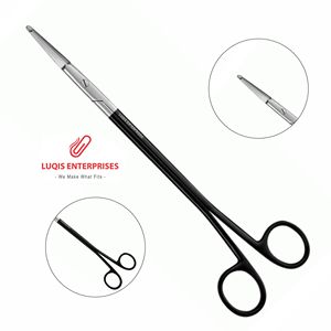 Ciseaux de lifting facial Gorney Freeman Platysma, instrument chirurgical SuperCut dentelé, outil cosmétique de précision en acier inoxydable - Product Image 1