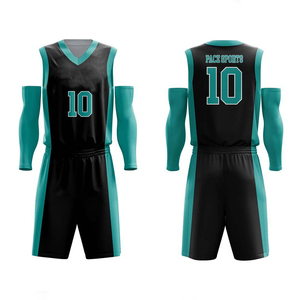 Uniformes de Baloncesto Sublimados Reversibles de Última Generación, Personalizados, Transpirables, Antibacterianos, de Secado Rápido, Unisex - Product Image 1