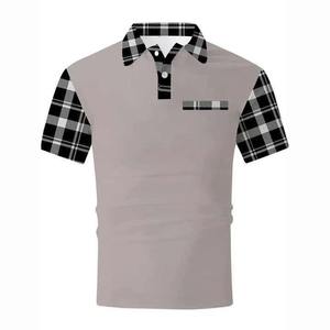 Polo à col rabattu grande taille, T-shirts de golf, Polos à logo, T-shirts à manches courtes, Polos tendance pour hommes fabriqués par Cumbre Sports - Product Image 1