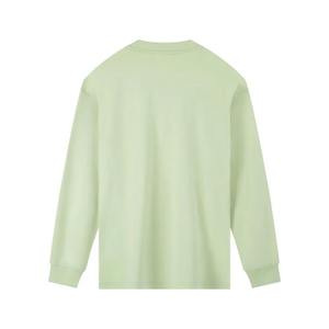 T-shirt décontracté tricoté à manches longues et col rond pour homme, coupe classique, couleur unie, pull teint uni - Product Image 4