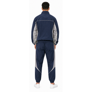 Survêtement en nylon imperméable pour homme, veste et pantalon légers de performance, production OEM/ODM personnalisée - Product Image 2